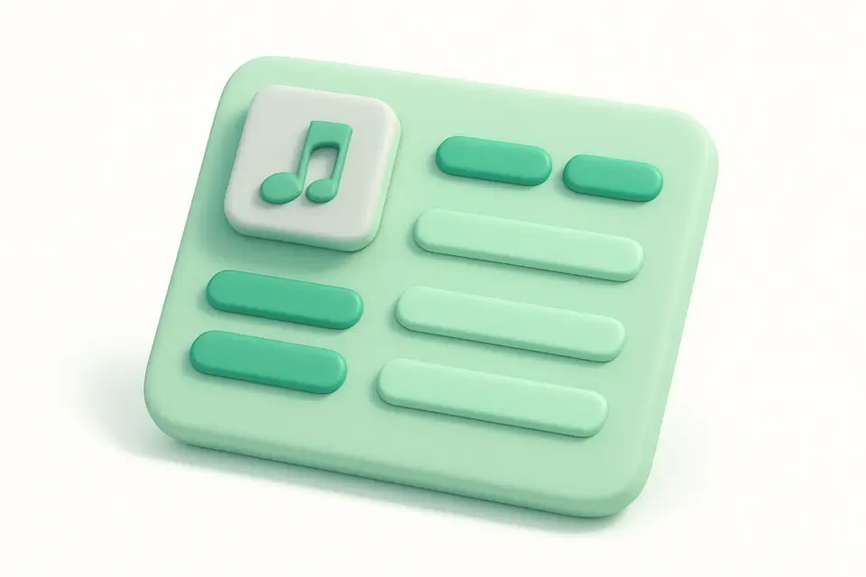 Audio Metadata Editor - free online tool