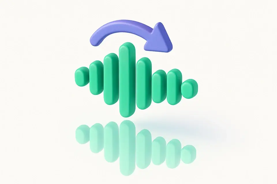 Audio Reverse - free online tool