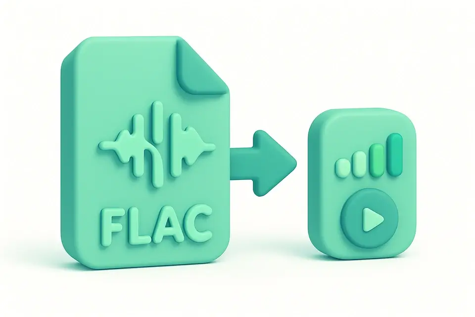 FLAC to MP3 Converter - free online tool