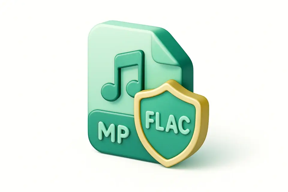 MP3 to FLAC Converter - free online tool