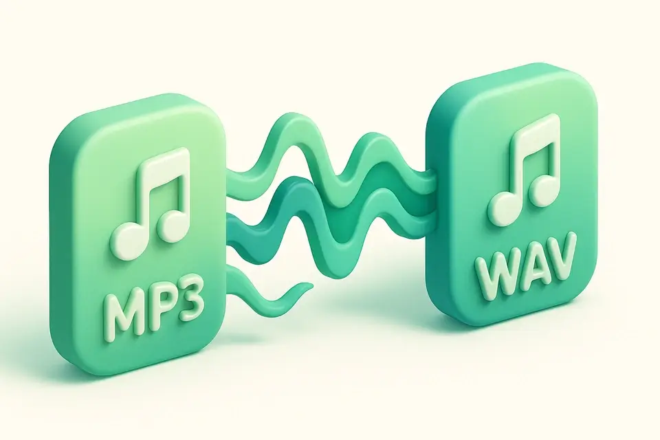 MP3 to WAV Converter - free online tool