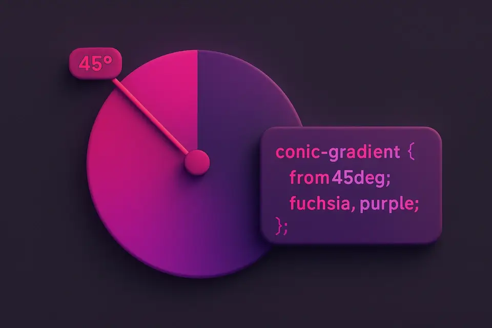 Conic Gradient Generator - free online tool