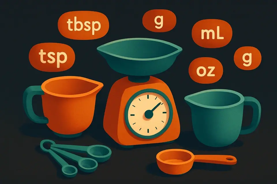 Cooking Units Converter - free online tool