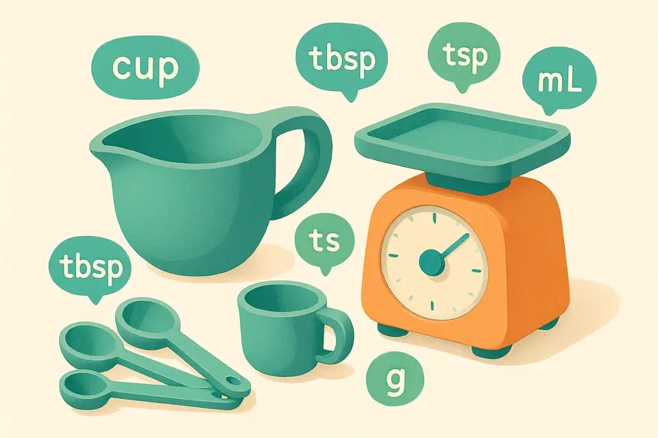 Cooking Units Converter - free online tool