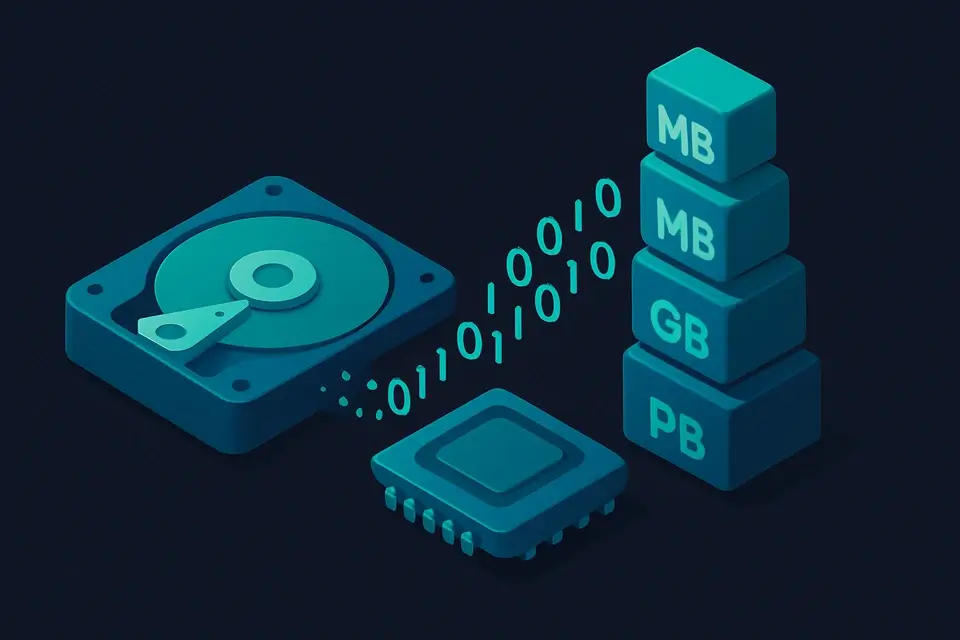 Data Storage Converter - free online tool