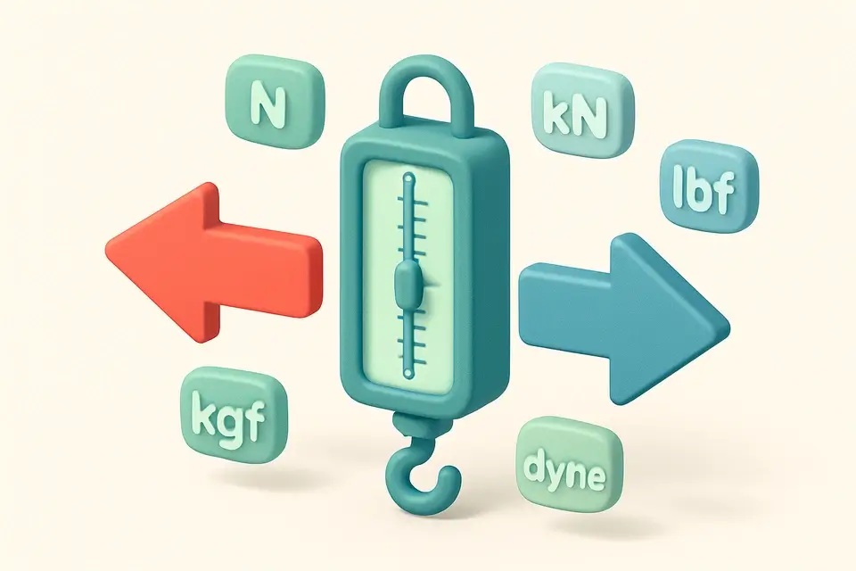 Force Converter - free online tool