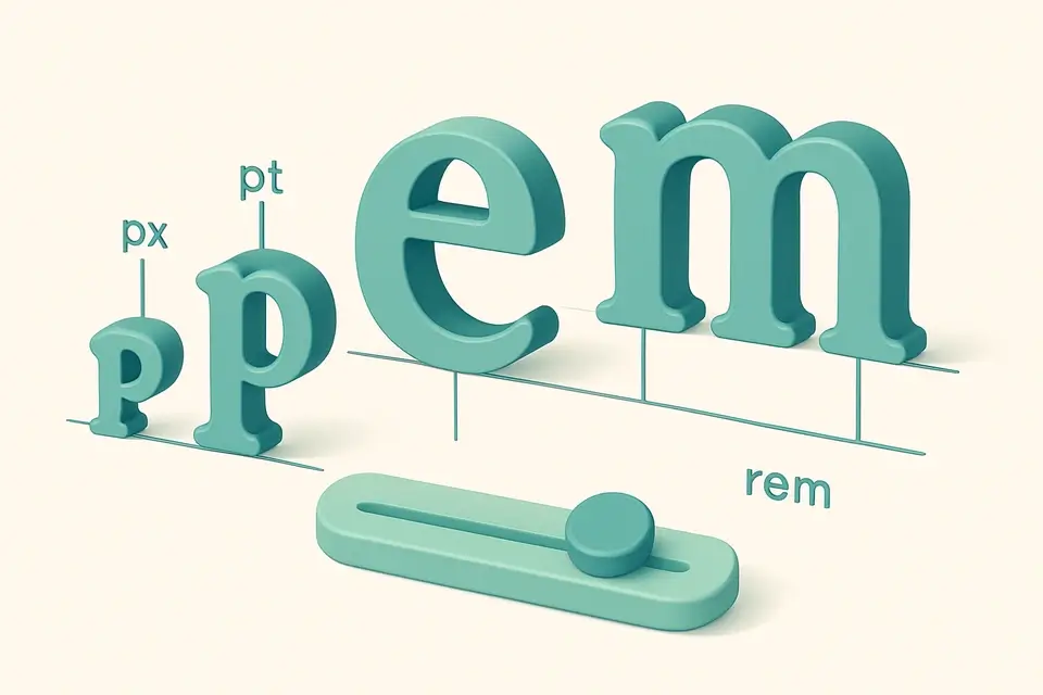 Typography Units Converter - free online tool