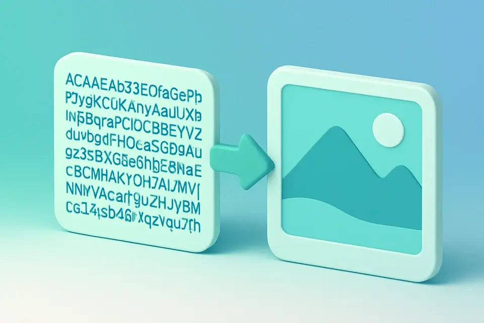 Base64 Image Decoder - free online tool