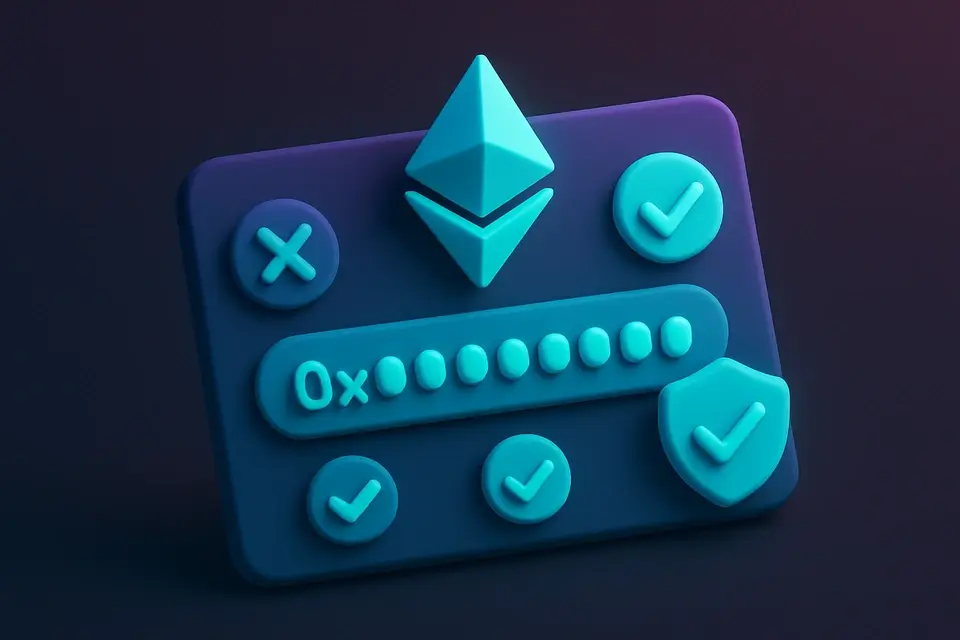 Ethereum Address Validator - free online tool