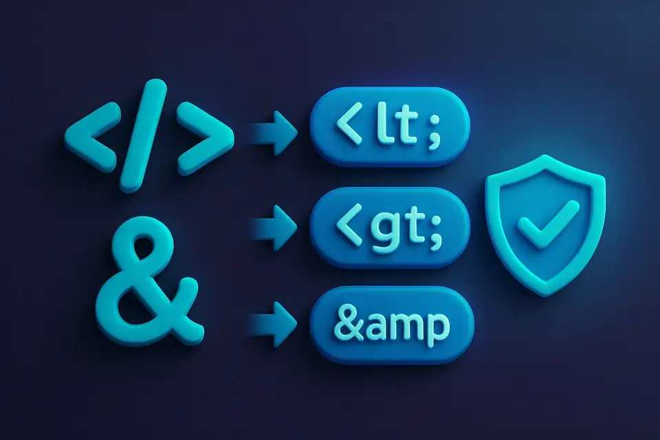 HTML Entity Encode - free online tool