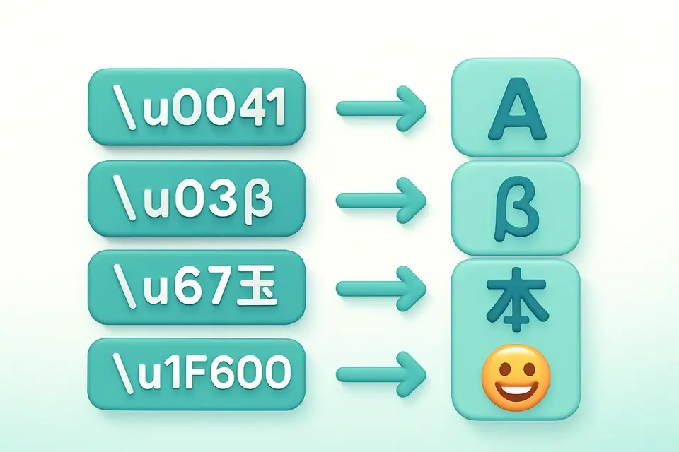 Unicode Unescape - free online tool