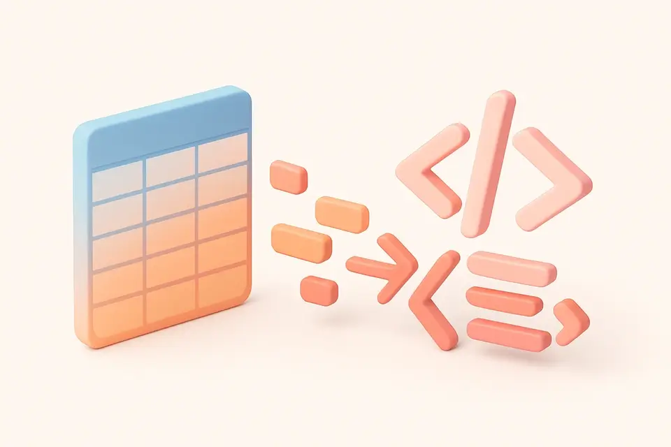 CSV to XML - free online tool