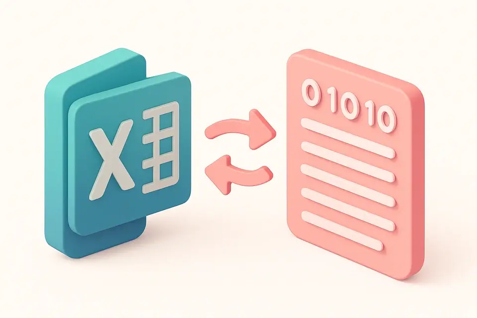 Excel to CSV - free online tool