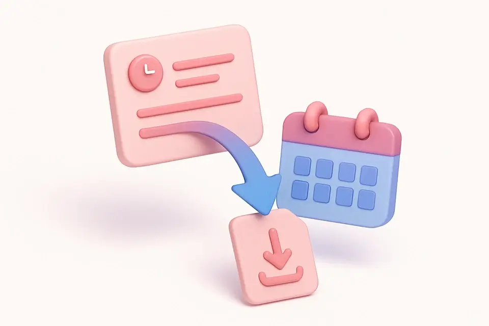 iCal Generator - free online tool