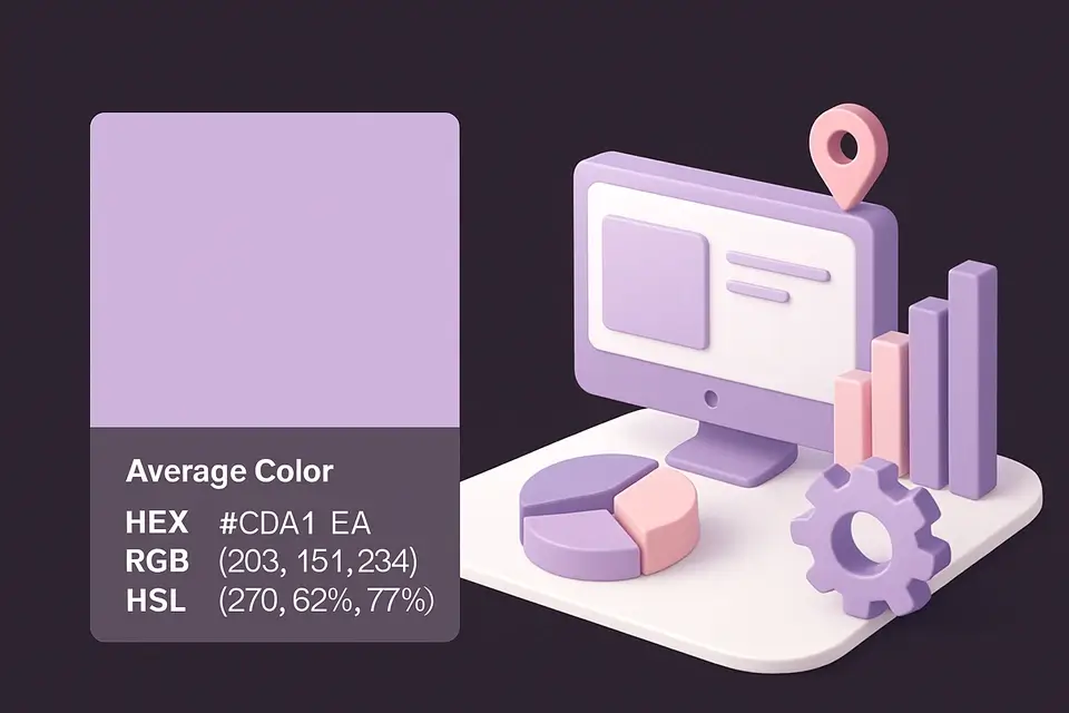 Average Color Calculator - free online tool