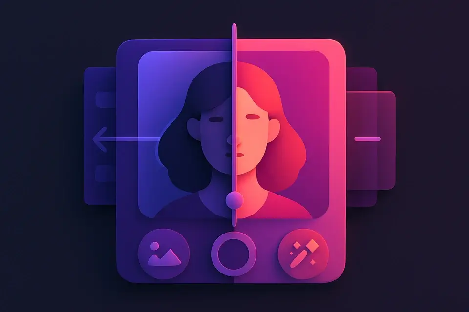 Image Comparison Slider - free online tool