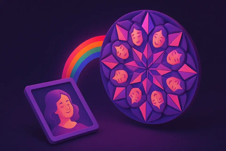 Image Kaleidoscope - free online tool