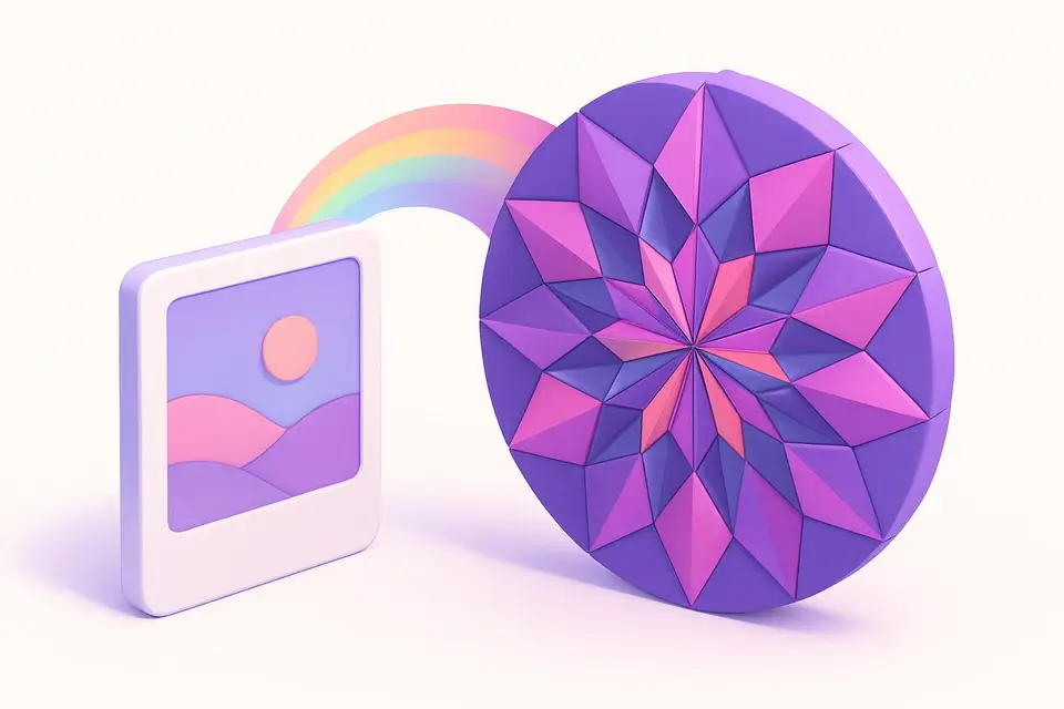 Image Kaleidoscope - free online tool