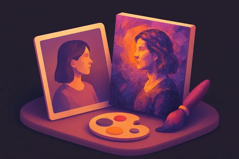 Image Oil Paint - free online tool