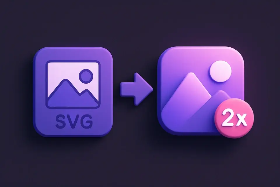 SVG to PNG - free online tool