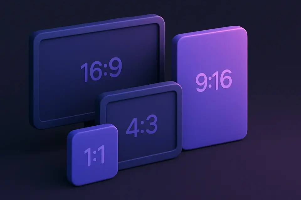 Aspect Ratio Calculator - free online tool