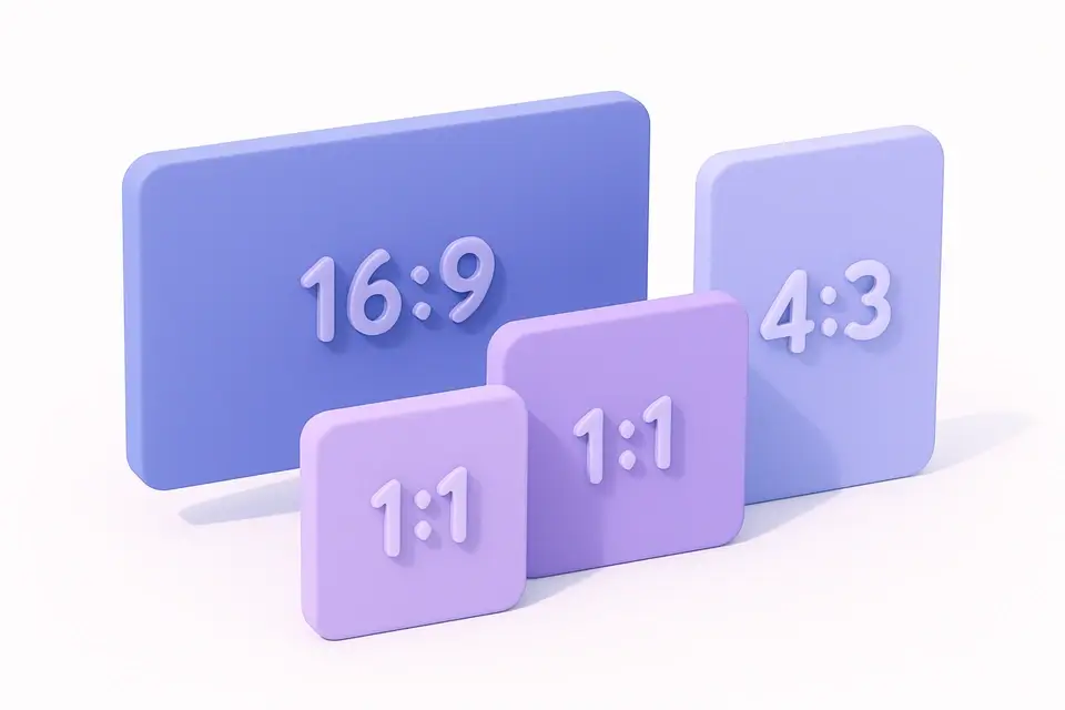 Aspect Ratio Calculator - free online tool