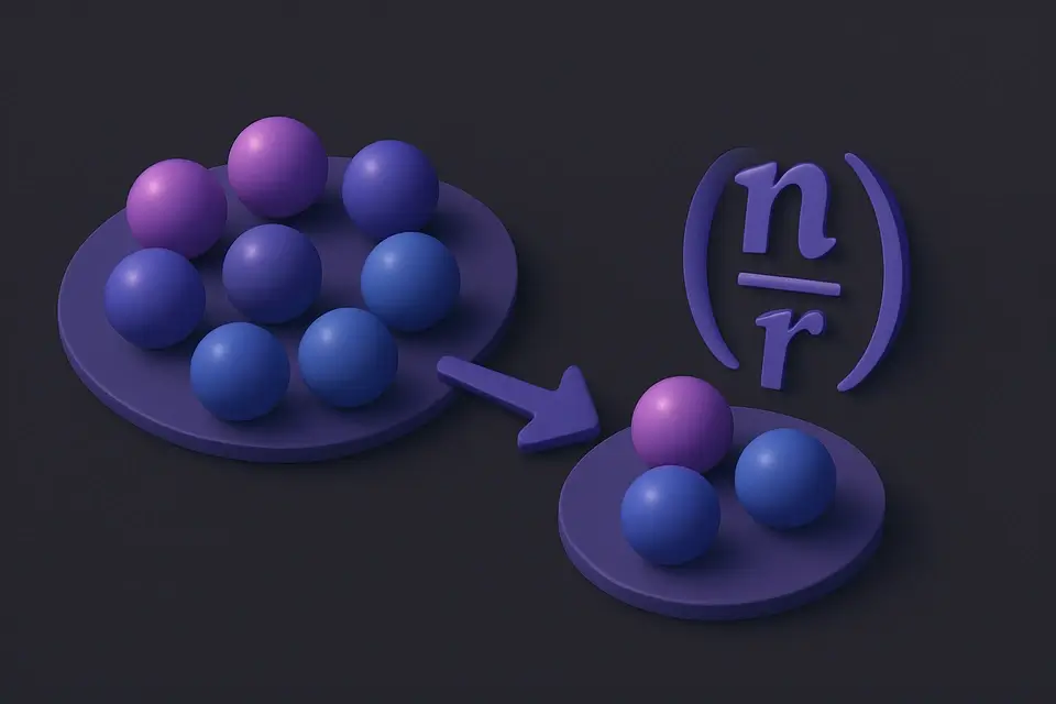 Combination Calculator (nCr) - free online tool