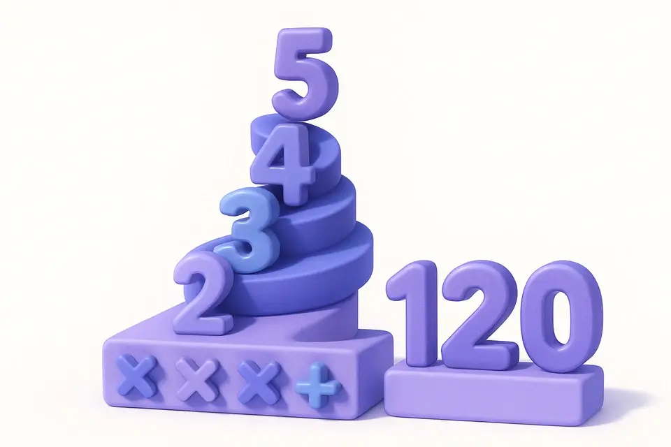 Factorial Calculator - free online tool