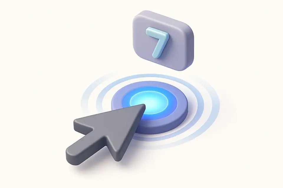 Click Speed Test - free online tool