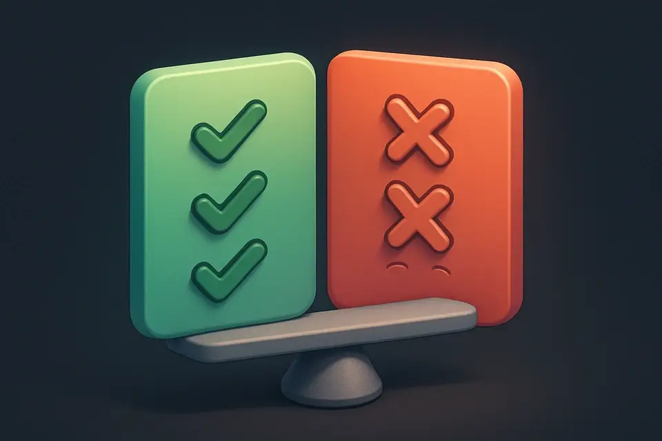 Pros and Cons List - free online tool