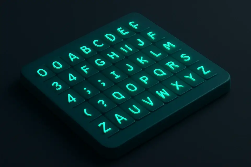 ASCII Table - free online tool