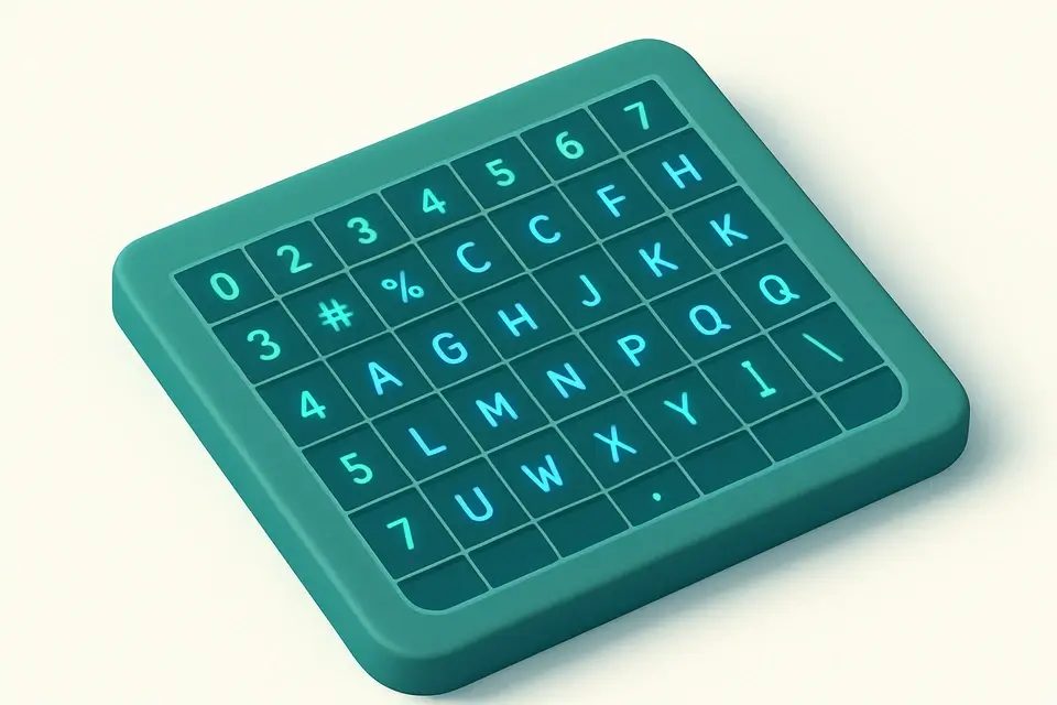 ASCII Table - free online tool