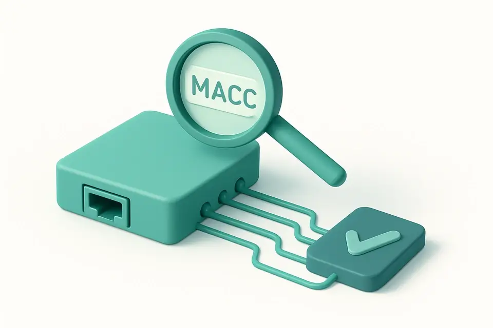 MAC Address Lookup - free online tool