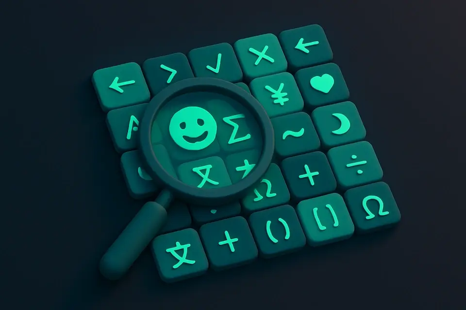 Unicode Character Search - free online tool