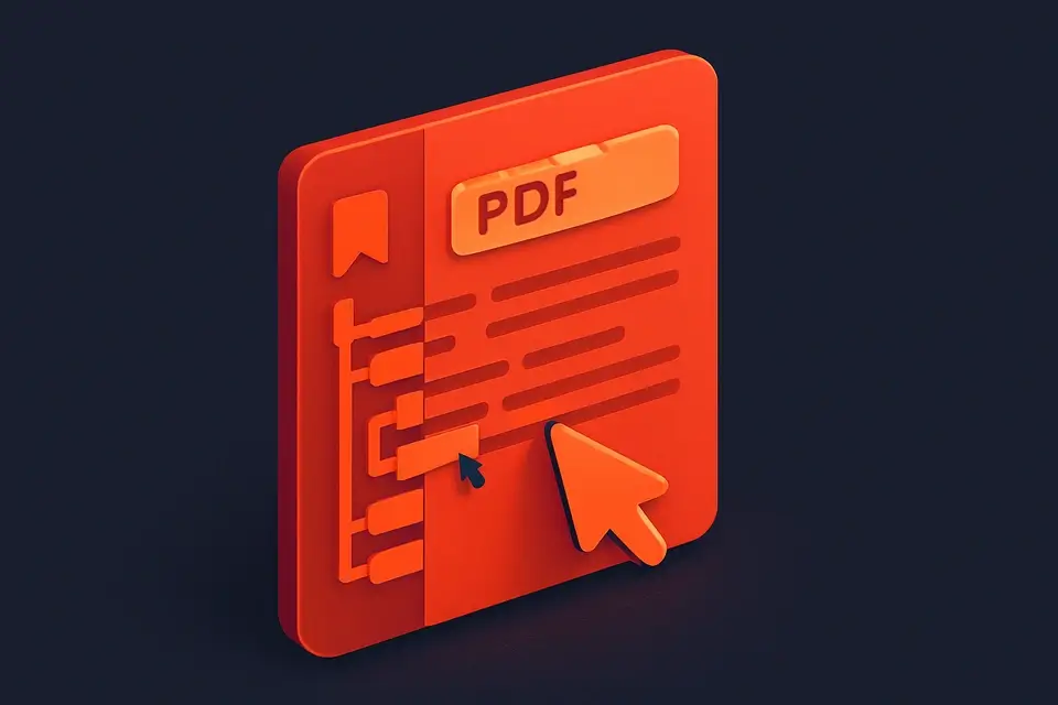 PDF Bookmark Editor - free online tool