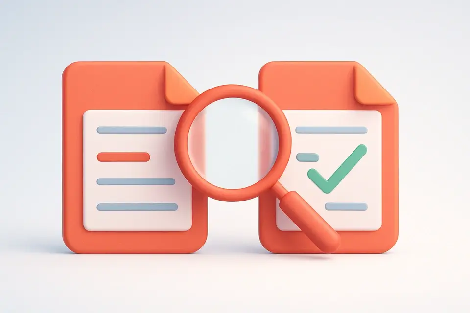 PDF Compare - free online tool