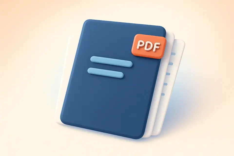 PDF Cover Page - free online tool