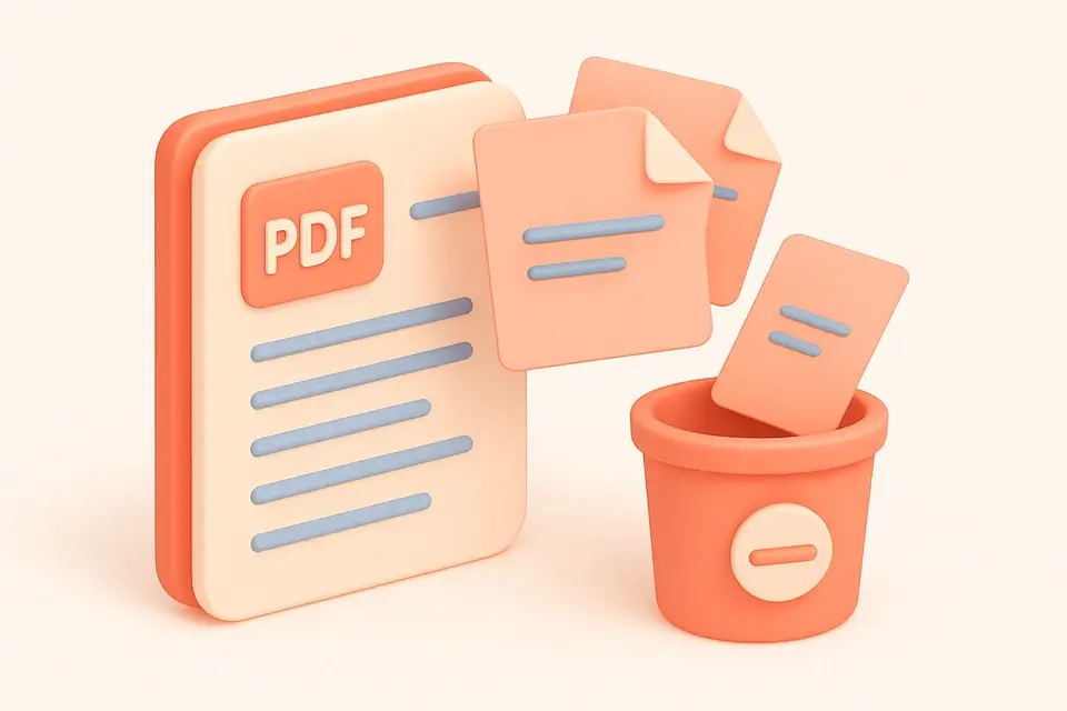 PDF Delete Pages - free online tool