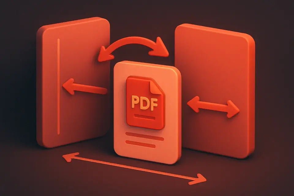 PDF Page Size Converter - free online tool