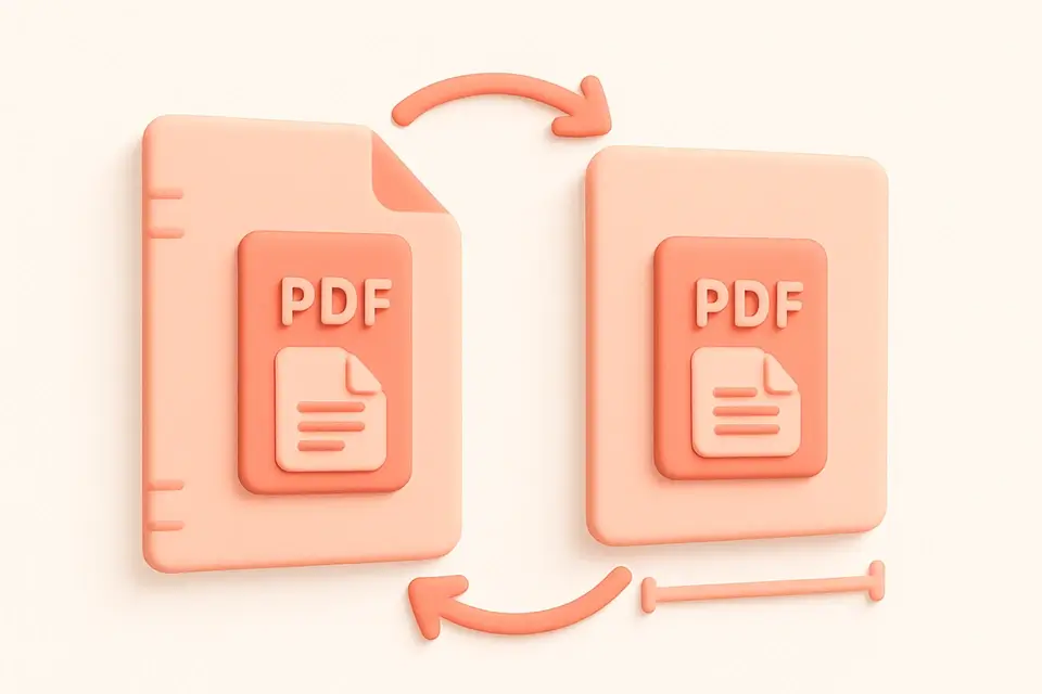 PDF Page Size Converter - free online tool