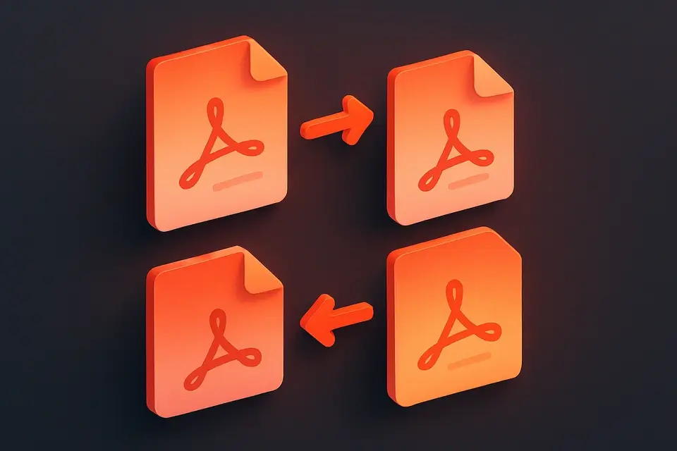 PDF Reorder Pages - free online tool