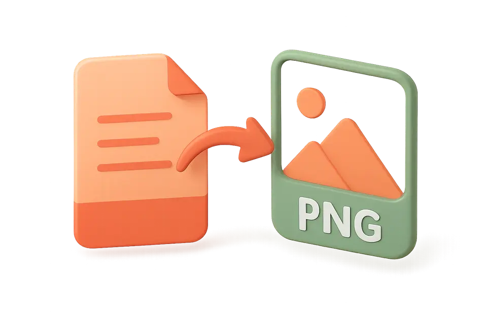PDF to PNG - free online tool