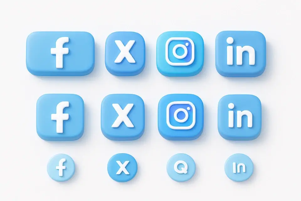 Social Share Buttons Generator - free online tool