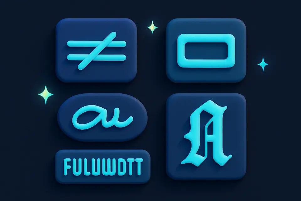 Fancy Text Generator - free online tool