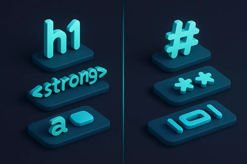 HTML to Markdown - free online tool