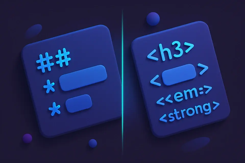 Markdown to HTML - free online tool
