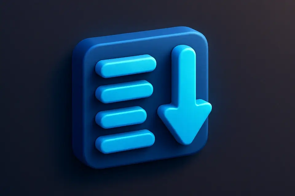 Sort Lines A→Z - free online tool