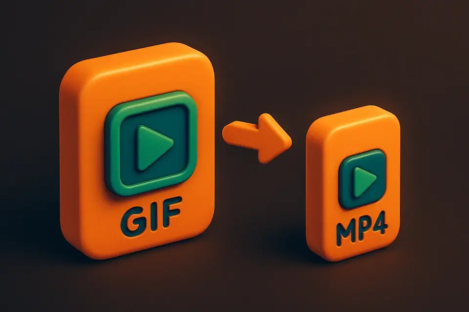 GIF to MP4 Converter - free online tool