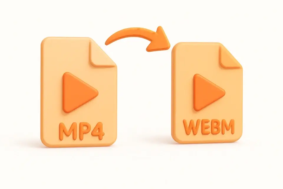 MP4 to WebM Converter - free online tool