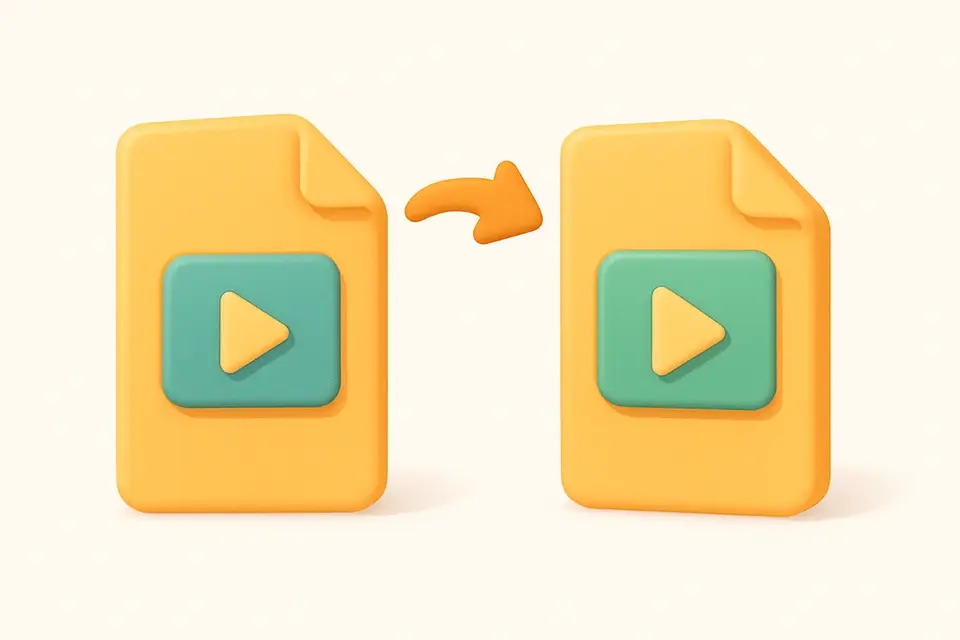 WebM to MP4 Converter - free online tool